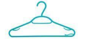 Smart Hanger With Loop (390 X 210 X 30 Mm) (Turquoise)